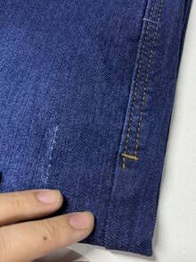 KIT 3 MEN'S Jeans For Work, Elastane, Various Washes - Black/Green - View 3