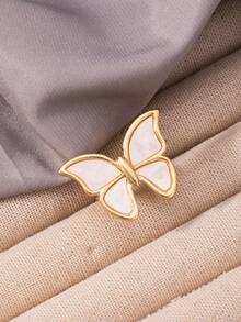 1pc Fashionable Minimalist Insect Series Niche Creative Elegant Ring, Luxury Accessory For Teenagers - one-size - View 6