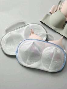 7/1 Stück Wäschesack mit Griffen - Wabenförmiger Mesh-Delikatessenschutz für BHs/Pullover/Socken, reißfester dicker Mesh-Wäschesack für Unterwäsche & Kleidung, Maschinenwäsche-Mesh-Beutel für BHs, Wäschekorb-Spezialwäscheschutz-Beutel, Anti-Verformungs-Maschinenwäsche-Wäschesack, BH-Wäschesack, Weihnachts-/Urlaubsgeschenk-Essentials (Heim- und Reisebedarf)