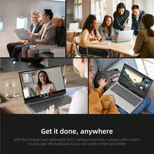 ACEMAGIC AX15 Laptop Twin Lake N150,15,6 Zoll FHD Computer,DDR4 16GB,SSD 512GB,Metallgehäuse Notebook,2.4G/5G WiFi,BT5.0,Type_C, USB3.2,hohe Leistung - EU F-Typ Stecker (220-240V) - Übersicht 4