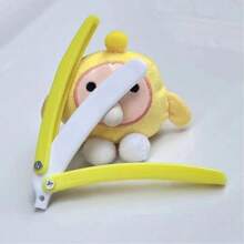 1 Colgante de alivio de estrés en forma de mariposa de plátano 3D - Herramienta de alivio de estrés impulsada por gravedad, segura, regalo perfecto para cumpleaños o fiestas