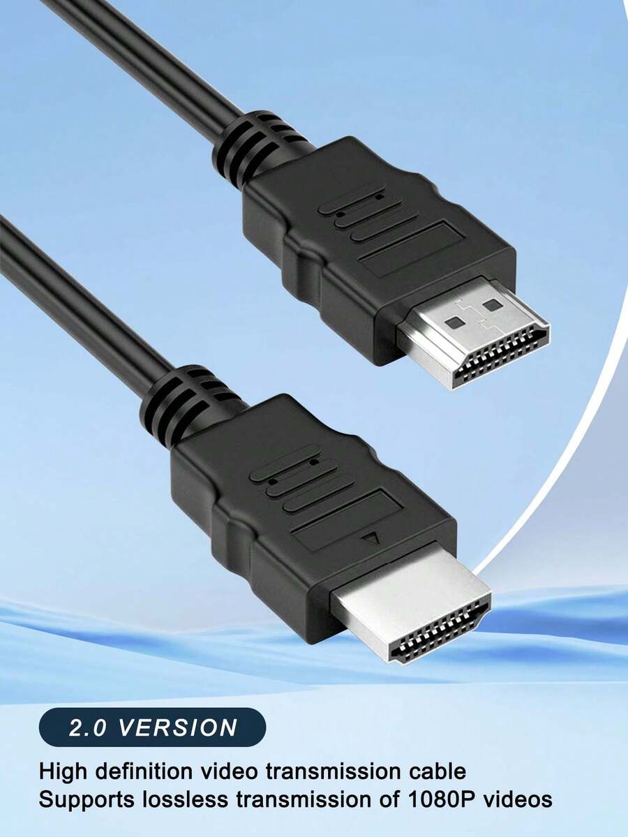 1/2件高清多媒体电脑显示器、视频机顶盒、电视高清连接线 - 彩色 - 查看 1