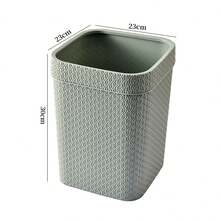 قطعة واحدة من علبة حفش جديدة منسوجة بالقطيفة، مناسبة لغرفة المعيشة والمطبخ والمكتب والاستخدام التجاري، غطاء مقاوم للتسرب بدون غطاء