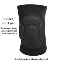 1 件运动护膝，防撞蜂窝状护膝，适用于排球、篮球、足球、健身房健身锻炼