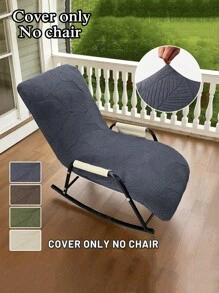 1 Stück Jacquard Schaukelstuhllbezug Balkon Zuhause Lässig Mittagspause Liegestuhlbezug elastisch Luxus Ruhesessel Sofa Bezug für Wohnzimmer Terrasse
