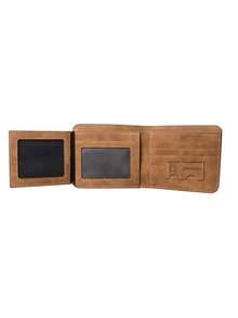 1件男士多卡位钱包短款磨砂皮革钱包复古三折横款钱包钱夹情人节礼物男士钱包迷你钱包钱夹男士钱包真皮小钱包