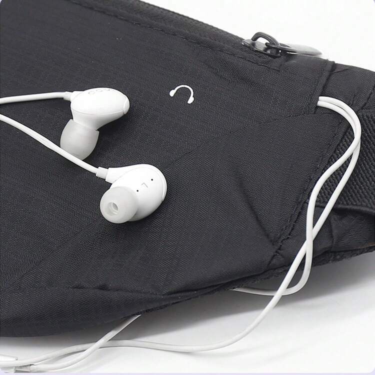 1 件装腰包女士男士跑步包腰包臀腰带运动轻便防水透气手机袋健身房跑步骑行包 - 彩色 - 查看 5