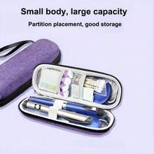 便携式胰岛素冷藏储存袋 - 适用于户外露营和旅行的隔热储存盒，轻质冷藏袋胰岛素笔储存袋