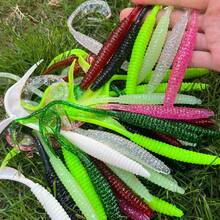 38pcs Lure Threaded Bait Set Suitable For Bass, White Fish, Snapper, Catfish, Golden Bass, Tuna, Salmon, And Other Fish Species - Multicolor - View 7