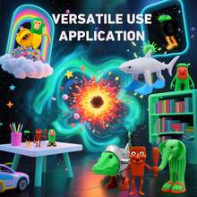 Set de 8 piezas de figuras de juguete "Brainrot" italiano Tralalero Tralala, figuras de "Brain Rot" italiano Tung Tung Tung Sahur Meme Shark, Bombardiro Cocodrilo para decorar pasteles, regalos de cumpleaños, decoraciones de fiesta, adornos de escritorio, Halloween, Navidad, regalos de cumpleaños - Multicolor - Ver 4