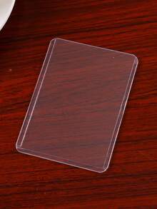 5/10/20张透明游戏卡PVC保护套星卡套收纳套古卡防水硬塑料卡套 - 白色 - 查看 14