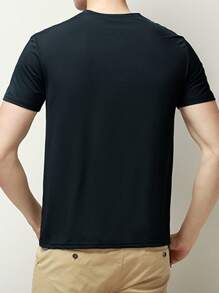 Maglietta da avventura fresca e ghiacciata da uomo - Asciugatura rapida, protezione solare UPF per corsa e trekking all'aperto (1 pezzo)