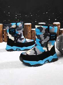 冬季高帮保暖防风舒适儿童靴