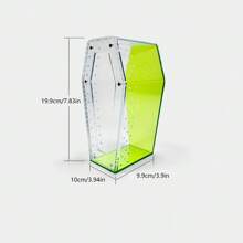 Contenitore per alimentazione di insetti trasparente e ventilato - grande terrario in acrilico traspirante adatto per tarante, mantidi, scorpioni, formiche, lumache - struttura magnetica facile da installare, trasparente per l'osservazione, ottimo per allevare e accudire animali da compagnia come rettili