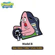 SPONGEBOB 1 件创意卡通海绵宝宝趣味汽车贴纸 - 车身划痕保护装饰贴纸 - 均碼 - 查看 14