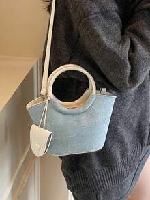 简约质感，清新配色，精致手提包，时尚百搭，热门单肩包，小众设计，气质颜值高，大容量斜挎包，适合通勤上班逛街