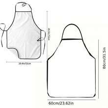 Chiếc tạp dề không tay chống thấm nước tươi sáng và vui nhộn này có họa tiết chú chó hoạt hình dễ thương, mang đến niềm vui cho không gian bếp hoặc phòng thủ công của bạn. Nhẹ nhàng và tiện dụng, dễ vệ sinh, đây là vật dụng không thể thiếu đối với những người yêu chó! Thời trang và tiện lợi, phù hợp cho sử dụng hàng ngày. - Nhiều màu - Xem 4