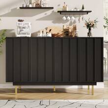 Sideboard, Dining Room Cabinet, Storage Cabinet With 4 Doors, Cabinet Door Design, Freestanding Cabinet