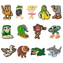 13 pezzi/ Char Serie di trecce italiane in plastica - Accessori decorativi per zoccoli, gocciolamenti, sandali - Perfetti per feste di compleanno, feste, San Valentino