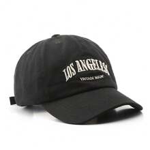 1顶男女通用水洗纯色刺绣字母棒球帽，适合户外休闲运动穿着，也可作为节日礼物赠送。 - 卡其色 - 查看 9