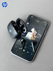 HP 5.4 入耳式无线耳塞、耳机、免费清洁工具、30 小时电池续航时间、IPX4 防水、兼容 Apple 和其他设备、可爱礼物、USB 转 Type-C、返校
