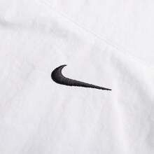 Nike Áo khoác thể thao NSW LOGO OS TRACK JKT, lót lưới, cổ đứng, thích hợp cho nữ tập luyện trong nhà/ngoài trời HV4108-100 - Trắng/Đen - Xem 5