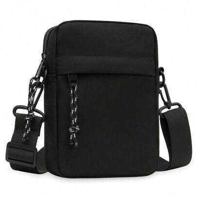 1pc Peach Tree Crescent Moon Crossbody Bag, Versatile Casual Large Capacity Adjustable Shoulder Strap, Multi Pockets, Vintage Lightweight Water-Washed Nylon Material Christmas Men Bag Vacation Travel Essentials Dad Gifts Side Bags For Men Holiday Essentials Bag For Men Camping Sling Bag For Men Summer Back To School Shoulder Bag Summer Bag Spring Break White Bag Pack Cross Body Bag School Supplies Sling Bag Side Bags For Men New Life Items For Students Men Essentials Fashion Men's Bags School Bag For College Bag For School Body Bag For Men Bag For School College Back To School Supplies Shopping Bag Canvas Tote Bag Pouch , Valentines Gifts