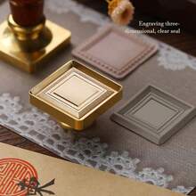 1 新款相框蜡封复古专用蜡封印章头DIY卡片信封结婚请柬剪贴簿-不对称技术 - 多尺寸 - 查看 6