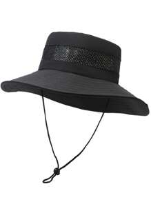 Casual Versatile Men's Breathable Mesh Outdoor Sun Protection Hat