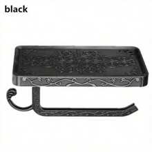 壁挂式厕纸架 复古经典浴室 仿古黄铜卷纸巾盒 浴室配件 - 彩色 - 查看 5