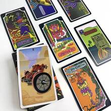 84 piezas/set Tarjetas de tarot de aventura extraña de Anima Jojosinización tablero de cubierta Juegoinación entretenimiento fiesta prop regalo - Multicolor - Ver 3