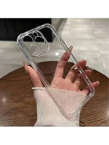 Ultra-Thin Transparent Soft TPU Shock-Proof Protective Case Compatible With IPhone 16/15/14/13/12/11 Pro Max, 16/15/14 Plus, 13/12 Mini, X/XS Max/XR/8/7 Plus, Compatible With Galaxy, 11/12Pro/12/12X/13Pro/14Pro/15Pro/X3pro, Compatible With Redmi 10/9/Note9/12c/Note11pro/Note8Pro/9C/9a,International Version, Not The Domestic Version - Clear - View 2