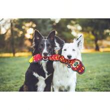 Outward Hound Seamz Gator Plush Dog Toy, Large - Snake - 查看 3