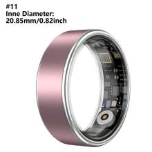 خاتم ذكي قابل للارتداء جديد، يتتبع النوم ومعدل ضربات القلب واللياقة البدنية، بعمر بطارية طويل، مناسب لأنظمة iOS/Android، تصوير ذكي، إشارة باليد للتصوير الفوري، مناسب لاختيارات الشباب