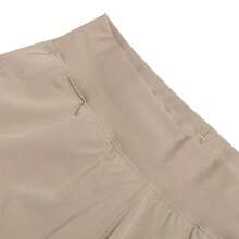 Under Armour Rival Hi Rise Woven Pant, Ankle Jogger Single Layer Pants For Daily Wear & Running, 1382727 - Khaki - View 3