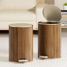 سلة المهملات الدودية للاستخدام المنزلي، سلة مهملات الحمام عالية الجودة، كبيرة مع غطاء سلة قمامة المطبخ