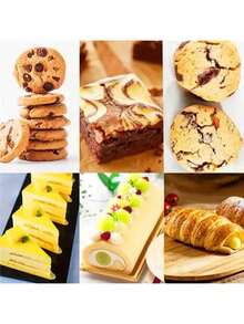 30-Piece Ultimate Baking Set - Includes 18 Mini Muffin Cups, 12-Cavity Muffin Pan & 9-Cavity Madeleine Mold+ 6 Kitchen Tools,6-Cavity Jelly Pudding Plate, Square Cake Mold, Round Cake Mold, Toast Bread Mold, Silicone Pancake Plate | Non-Stick Cake, Jelly & Pancake Molds | Complete Kit For Home Bakers