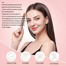 Professional Nail Drill Kit, USB Rechargeable Nail File Drill, 300mAh Lithium-Ion Battery, Manicure & Pedicure Set, Home And Salon Nail File Kit, Nail Buffer And Polisher Tools
