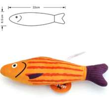 Cat Toy Catnip 3D Simulation Fish  Cat Chew Bite Plush Toys Cat Supplies