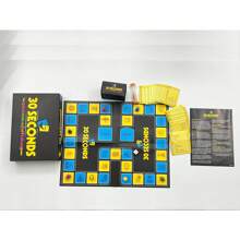 1 套疯狂 30 秒英语棋盘游戏，适合家庭聚会、多人派对、送给朋友和家人的礼物