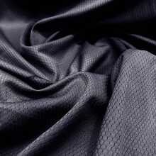 Men's Dry-Fit Shirt And Shorts Set With Silk Logo For Gym - 黑色 - 查看 5