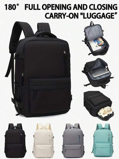 Travel Backpack For Men, Lightweight, Suitable For Short Trips, Commuting, Travel Luggage Bag, Large Capacity, Laptop, Book Bag Back-To-School Season