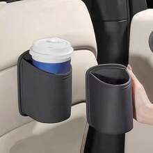 1 件汽车座椅靠背杯架、汽车水瓶夹、储物整理袋、水瓶和杯子多功能储物盒、用于整理和存放汽车内饰配件、保持汽车内饰清洁、适合女性储物整理器旅行必需品返校宿舍储物秋季装饰