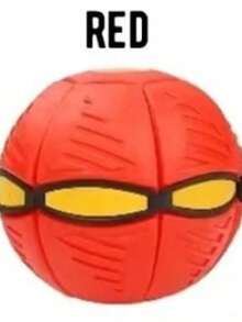 1 个弹跳变形球、派对游戏礼物、UFO 飞球、户外花园沙滩运动、适合万圣节/圣诞节/感恩节成人派对游戏 - 减压球