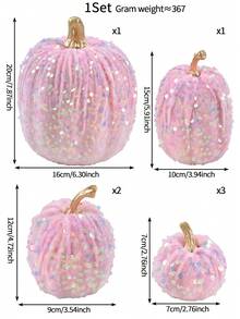 1/7PCS Autumn Artificial Velvet Pumpkin Various Sizes Artificial Flocking Foam Pumpkin Thanksgiving Halloween Harvest Festival Seasonal Festival Decoration Family Farmhouse Wedding Party Desktop Center Decoration ﻿ ﻿ Home Decor Halloween Decor Fall Decor Room Decor Autumn Decor Christmas Decorations Home Christmas Gifts Christmas Decor