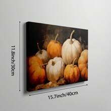 1 幅秋季墙壁艺术画秋季风景帆布印刷画，适合卧室、客厅或办公室的秋季装饰，适合秋季或秋季假期海报，适合送给她的礼物，无框或带框