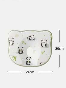 1PC Baby Shaped Pillow, Newborn Neck Protection Pillow, Anti Head Deviation Pillow, Hydrophilic Cotton Baby Pillow For 0-6 Months And Above, Correcting Head Shape