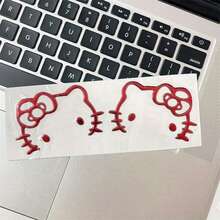 2pcs/Set Cute Kitty Cartoon 3D Stereo Stickers For Car, Electric Vehicle, Mobile Phone, Computer, Notebook, Self-Adhesive - Multicolor - View 14