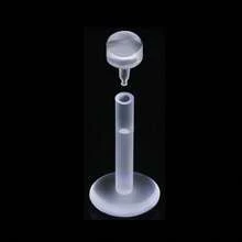 10 件简约透明隐形唇钉和耳钉，适合学生谨慎佩戴