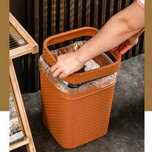 قطعة واحدة من علبة حفش جديدة منسوجة بالقطيفة، مناسبة لغرفة المعيشة والمطبخ والمكتب والاستخدام التجاري، غطاء مقاوم للتسرب بدون غطاء